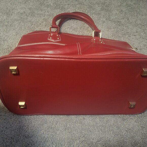 Louis Vuitton Red Suhali Leather Lockit PM Bag - Picture 7 of 16